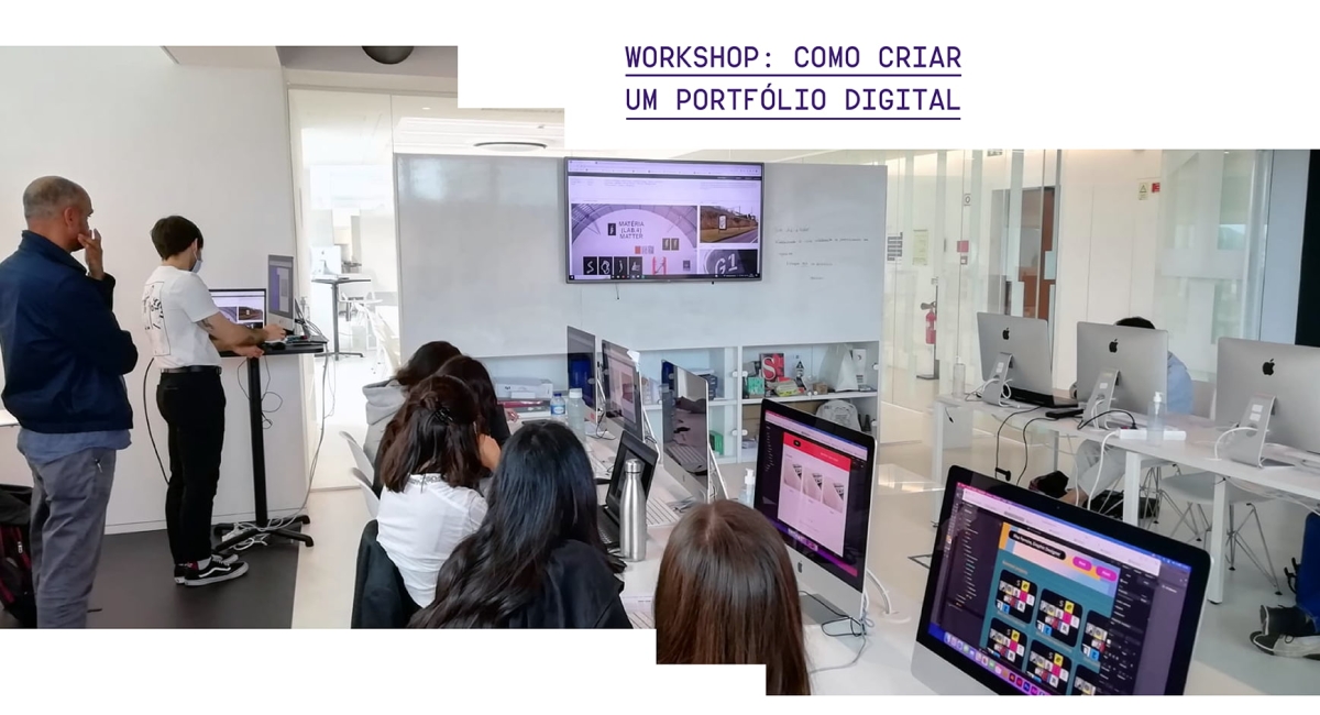 Os alunos do Prof. Sérgio Dias, do curso de Design Gráfico da LSD Porto receberam a visita do co-fundador da Bondlayer, uma empresa portuguesa de criação de websites, e perceberam como é fácil criar o seu portfolio digital.