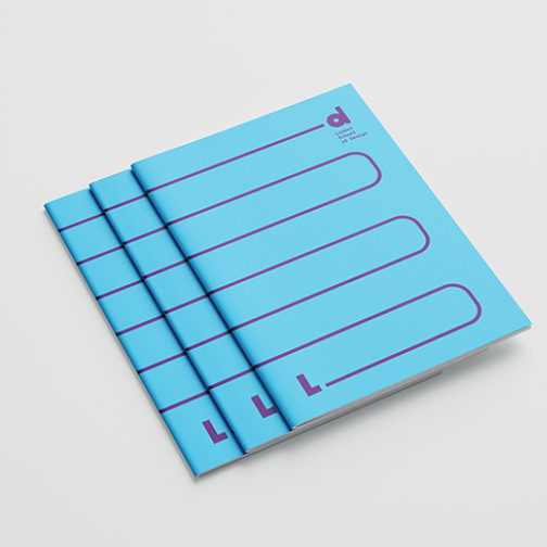 Blue Lined LSD Notebook